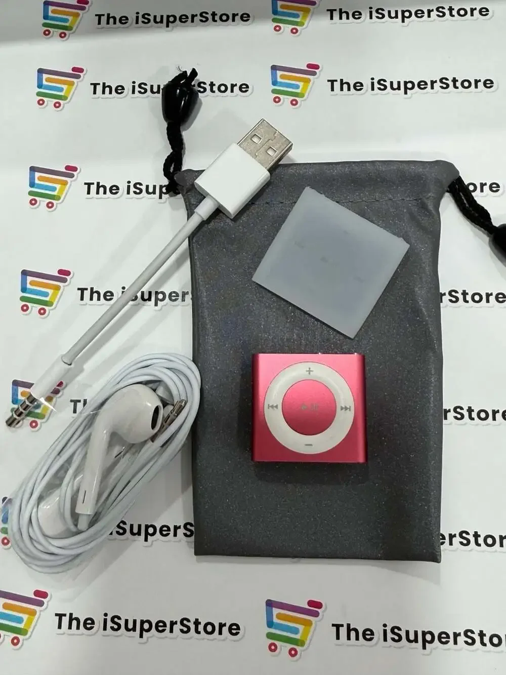 Apple iPod Shuffle 4th Generation Pink 2GB MP3 Player 1 YR warranty